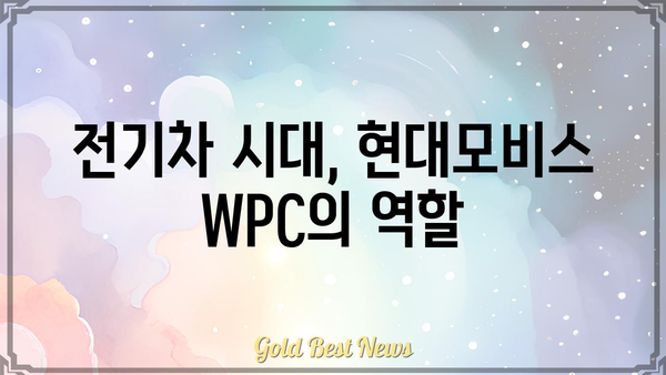 현대모비스 WPC| 최신 기술 적용 및 미래 전략 | 자동차 부품, 전기차, 미래 모빌리티